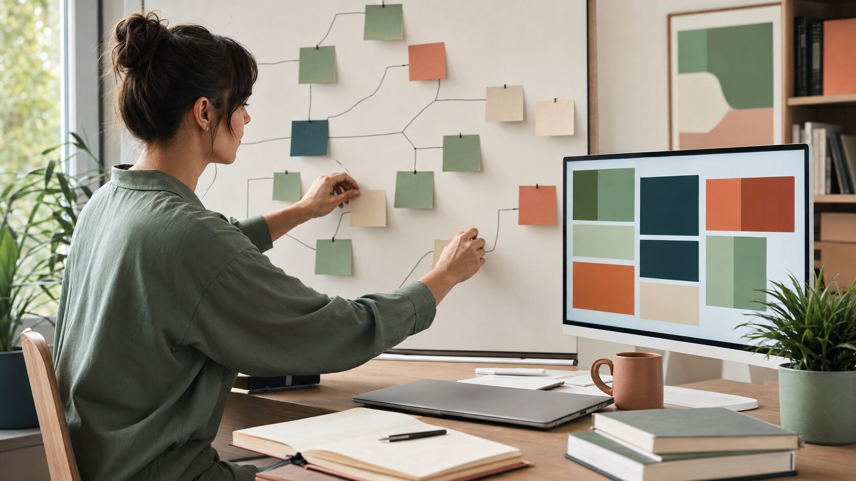 Keyword research e piano contenuti SEO Content strategist organizza una mappa di argomenti per il piano contenuti SEO